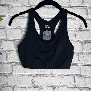 💙2/$40💙NWOT PINK Ultimate Black Sports Bra Size Small